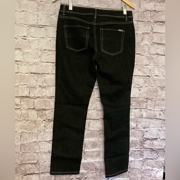 WHBM Black Slim Jeans, Size 4S - Picture 3 of 7